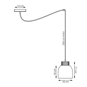 Hanging lamp Emibig Lighting Kru 1 image-6