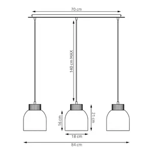 Hanging lamp Emibig Lighting Vigo 3 image-6