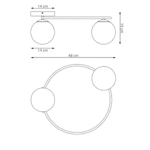 Ceiling light Emibig Lighting Sopra 2 image-6