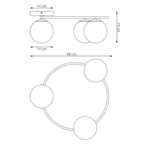 Ceiling light Emibig Lighting Sopra 3 image-6