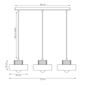 Hanging lamp Emibig Lighting Kivi 3 image-4