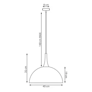 Hanging lamp Emibig Lighting Nautica 1L image-6