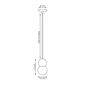 Hanging lamp Emibig Lighting Loop 1 image-6