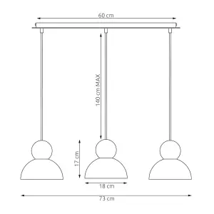 Hanging lamp Emibig Lighting Kaki 3 image-6