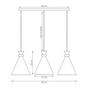 Hanging lamp Emibig Lighting Zero 3 image-6