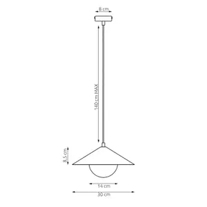 Hanging lamp Emibig Lighting Mono 1S image-5