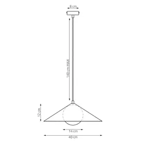 Hanging lamp Emibig Lighting Mono 1M image-5