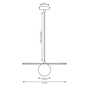 Hanging lamp Emibig Lighting Umbra 1 image-5