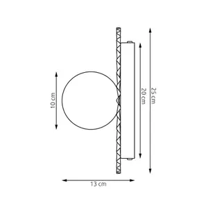 Wall light Emibig Lighting Umbra K1M image-4