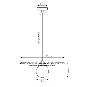 Hanging lamp Emibig Lighting Umbra 1 image-6
