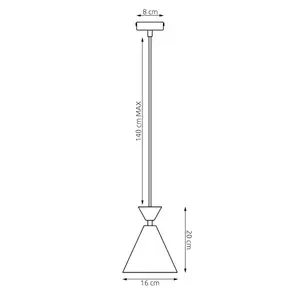 Hanging lamp Emibig Lighting Klever 1 image-5
