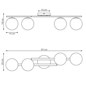 4-bulb ceiling light Emibig Lighting Kairo image-6