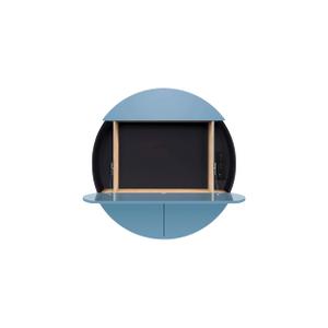 mpebblue-multifunktionell-vaggmonterad-skap-for-piller-emko-extra-svart-bla-113x31x113-cm