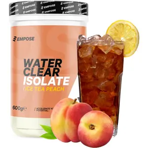 Protéine en polvo frambuesa-menta y Té helado de durazno Empose Water Clear Isolate image-2