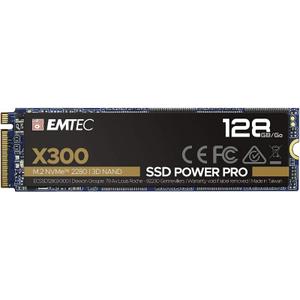Disque dur SSD NVMe Emtec M.2 NVMe Gen3 - ECSSD128GX300 128 Go