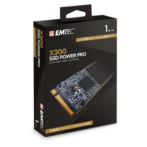 Disque dur SSD NVMe Emtec M.2 NVMe Gen3 - ECSSD1TX300 1 To image-1