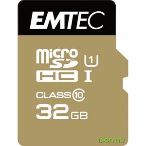 Carte micro SD avec adaptateur Emtec EliteGold
