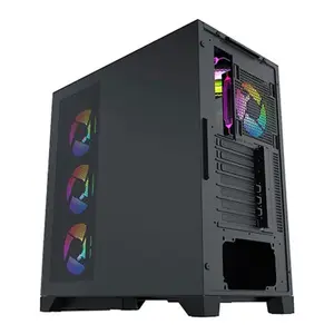Case per PC mid-tower con pannelli in vetro Xigmatek ATX Xigmatek Endorphin Ultra RGB image-4