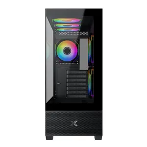 Boîtier PC avec panneau vitré Xigmatek ATX Alphard RGB