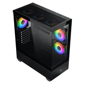 Boîtier PC avec panneau vitré Xigmatek ATX Alphard RGB image-2
