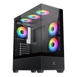 Boîtier PC avec panneau vitré Xigmatek ATX Alphard RGB image-3