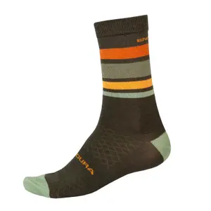 Calcetines de rayas Endura BaaBaa Merino image-0