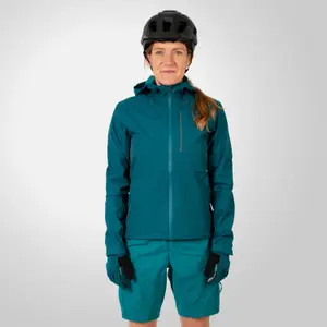 Regenjacke mit Kapuze für Damen Endura Hummvee image-2