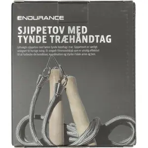 Springtouw met houten handvaten Endurance image-2