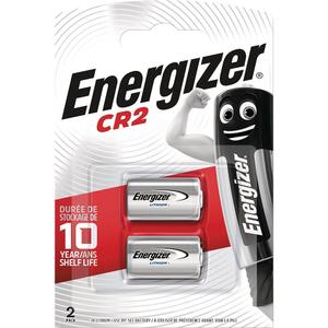 Piles lithium 3V Energizer CR2 (x2) image-1