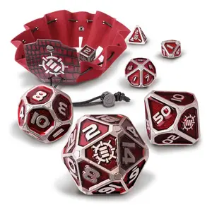 Metal RPG dice Enhance (x7) image-0