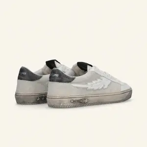 Vintage läderbasket skor barn Enterprise Japan Jupiter Rocket 4 image-2