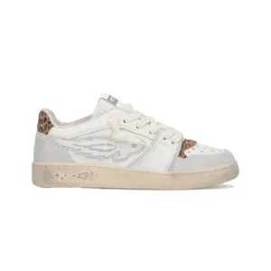 Vintage Kalveskinds Sneakers til Kvinder Enterprise Japan Egg Rocket 3