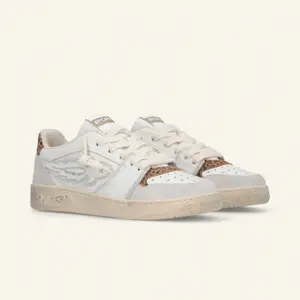 Vintage Kalveskinds Sneakers til Kvinder Enterprise Japan Egg Rocket 3 image-1