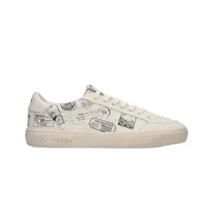Baskets imprimé en cuir de veau Enterprise Japan Jupiter Rocket 3 image-0