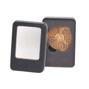 Dés à jouer métal spinner boîte métal Epic Forge image-0