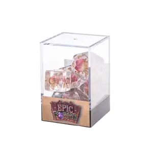 Dé en résine gamme insert Epic Forge Printemps (x7) image-1