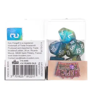 Dé en résine Epic Forge (x7)