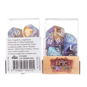 Dé Epic Forge Améthyste (x7)