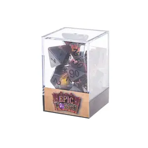 Dé en résine gamme insert Epic Forge Le Dernier Œuf de Dinosaure (x7) image-1