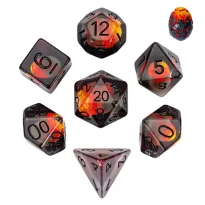 Dé en résine gamme insert Epic Forge Le Dernier Œuf de Dinosaure (x7) image-2