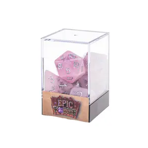 Dé en résine gamme insert Epic Forge Papillon (x7) image-1