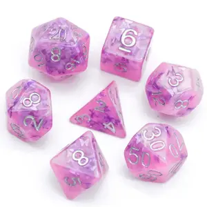 Dé en résine gamme insert Epic Forge Papillon (x7) image-2