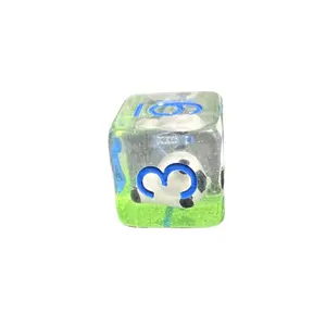 Dé en résine gamme insert Epic Forge D6 Panda (x5) image-3