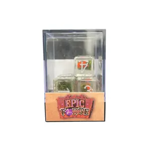 Dé en résine gamme insert Epic Forge D6 Coccinelle (x5)