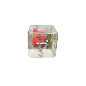 Dé en résine gamme insert Epic Forge D6 Coccinelle (x5) image-3