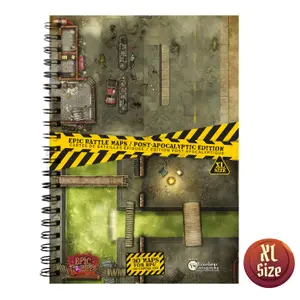 Game board book Epic Forge Post Apocalyptique A3