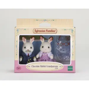 Chocolate Rabbit Parents Figure Epoch D Enfance GD Sylvanian image-1