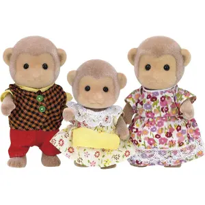 Monkey family figurine Epoch D Enfance Sylvanian image-2