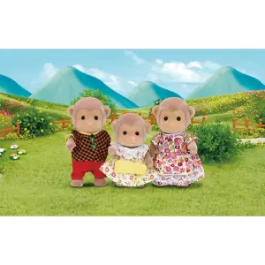 Monkey family figurine Epoch D Enfance Sylvanian image-3
