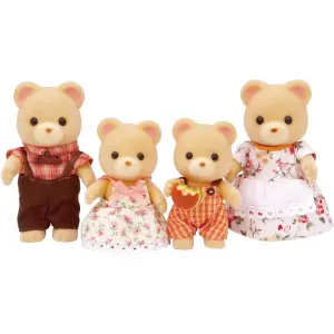 Bear family figurine Epoch D Enfance Sylvanian image-2